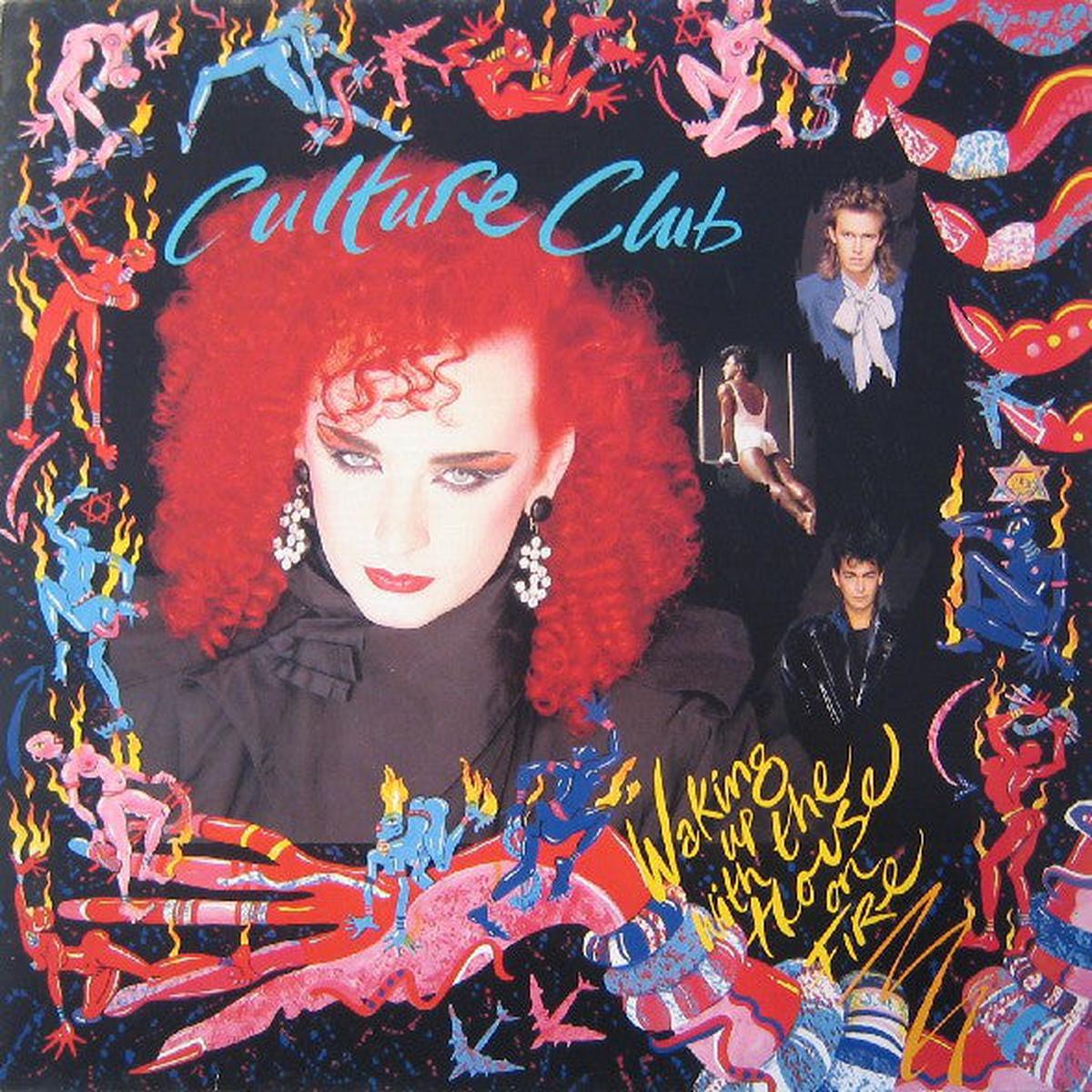 Culture Club Waking Up With The House On Fire - 1984 pop (vinyl)