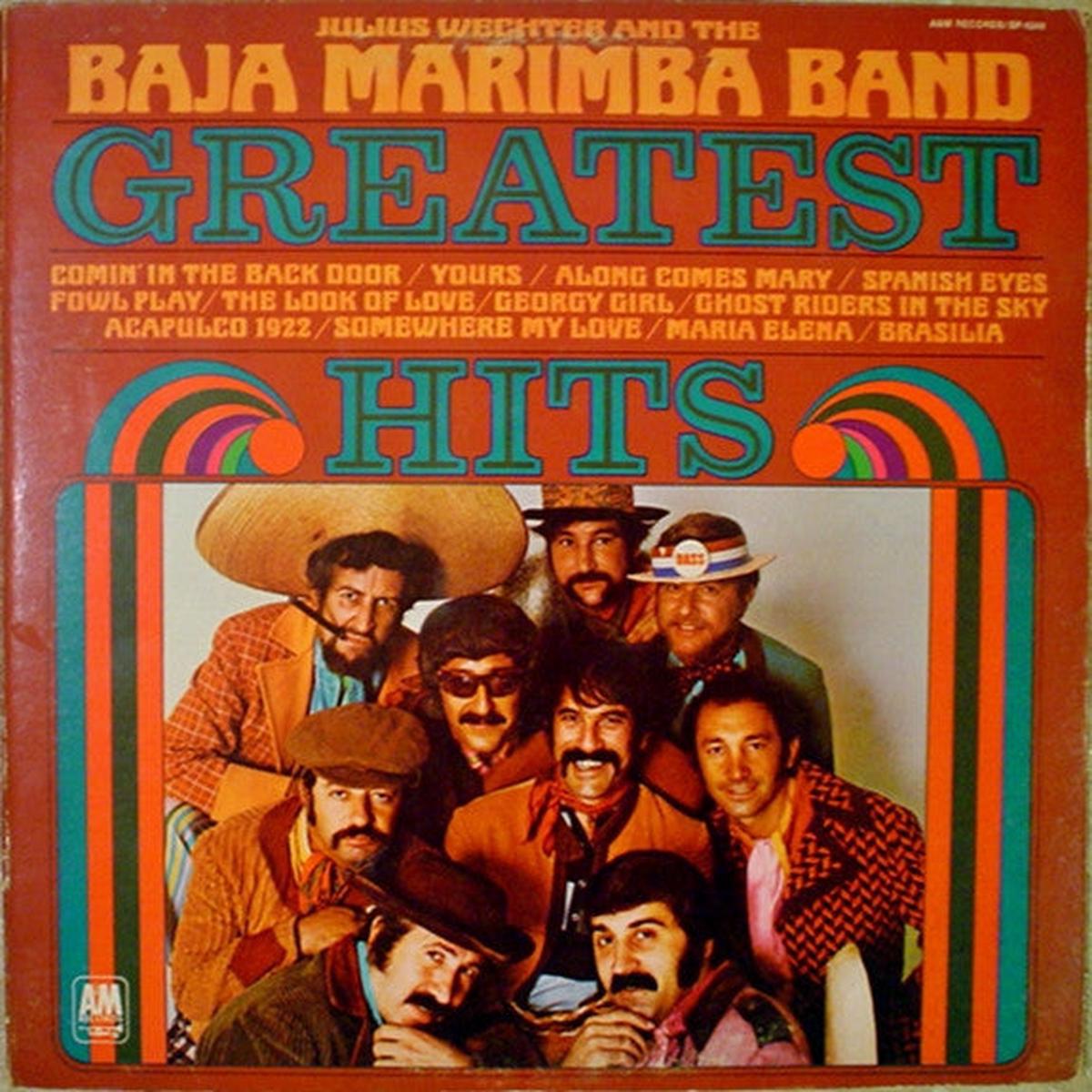 Julius Wechter And The Baja Marimba Band Greatest Hits - 1970 Latin Jazz (Vinyl)