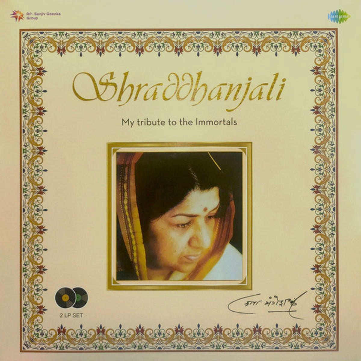 Lata Mangeshkar  Shraddhanjali My Tribute To The Immortals (Quick Ship)