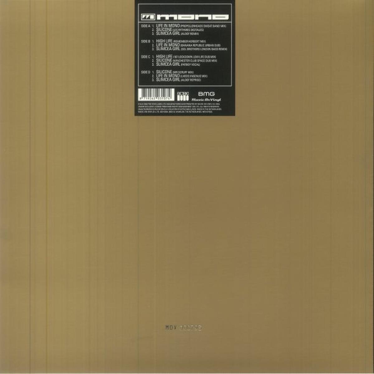 Mono - Life in Mono (The Remixes) (Music On Vinyl) (Arrives in 21 days)