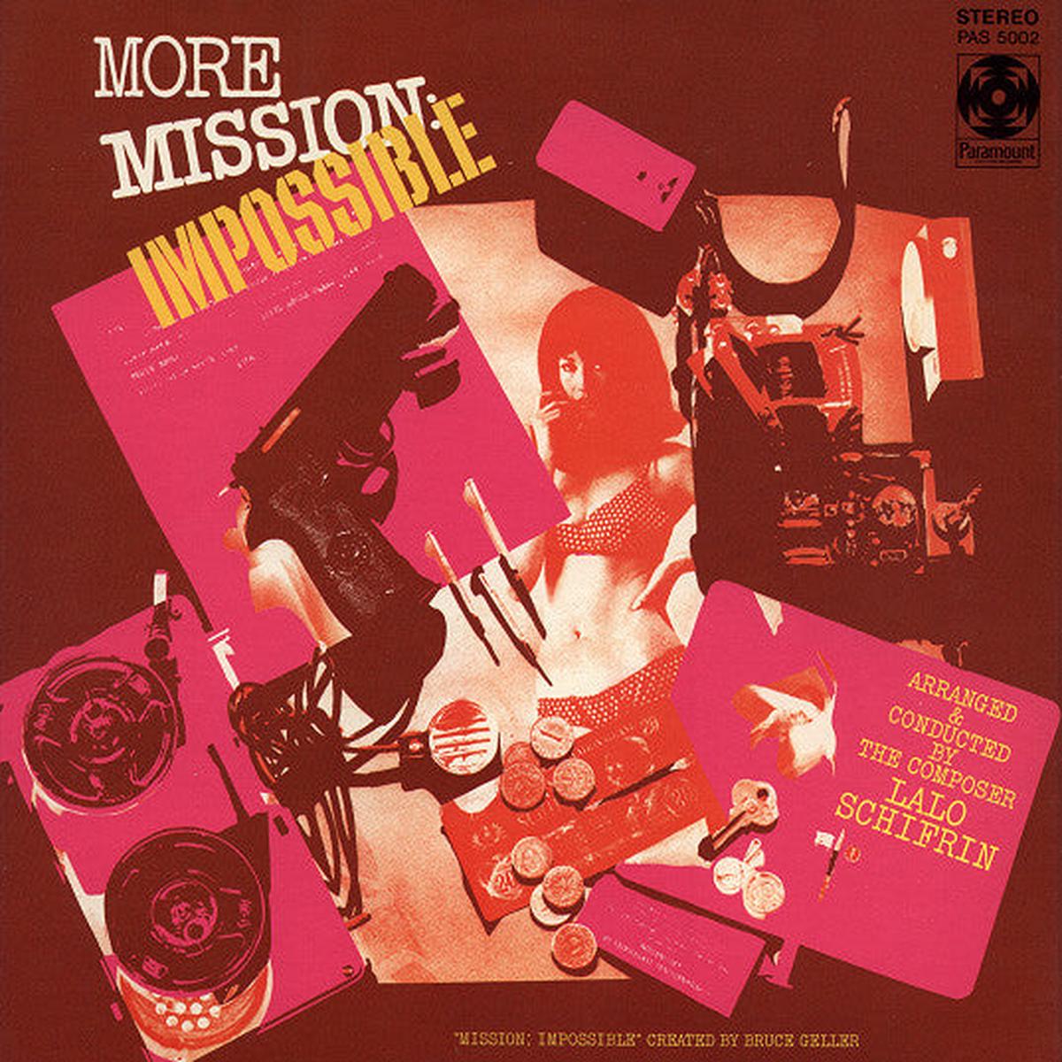Lalo Schifrin More Mission: Impossible - 1969 - Jazz, Rock, Stage & Screen ( Vinyl )