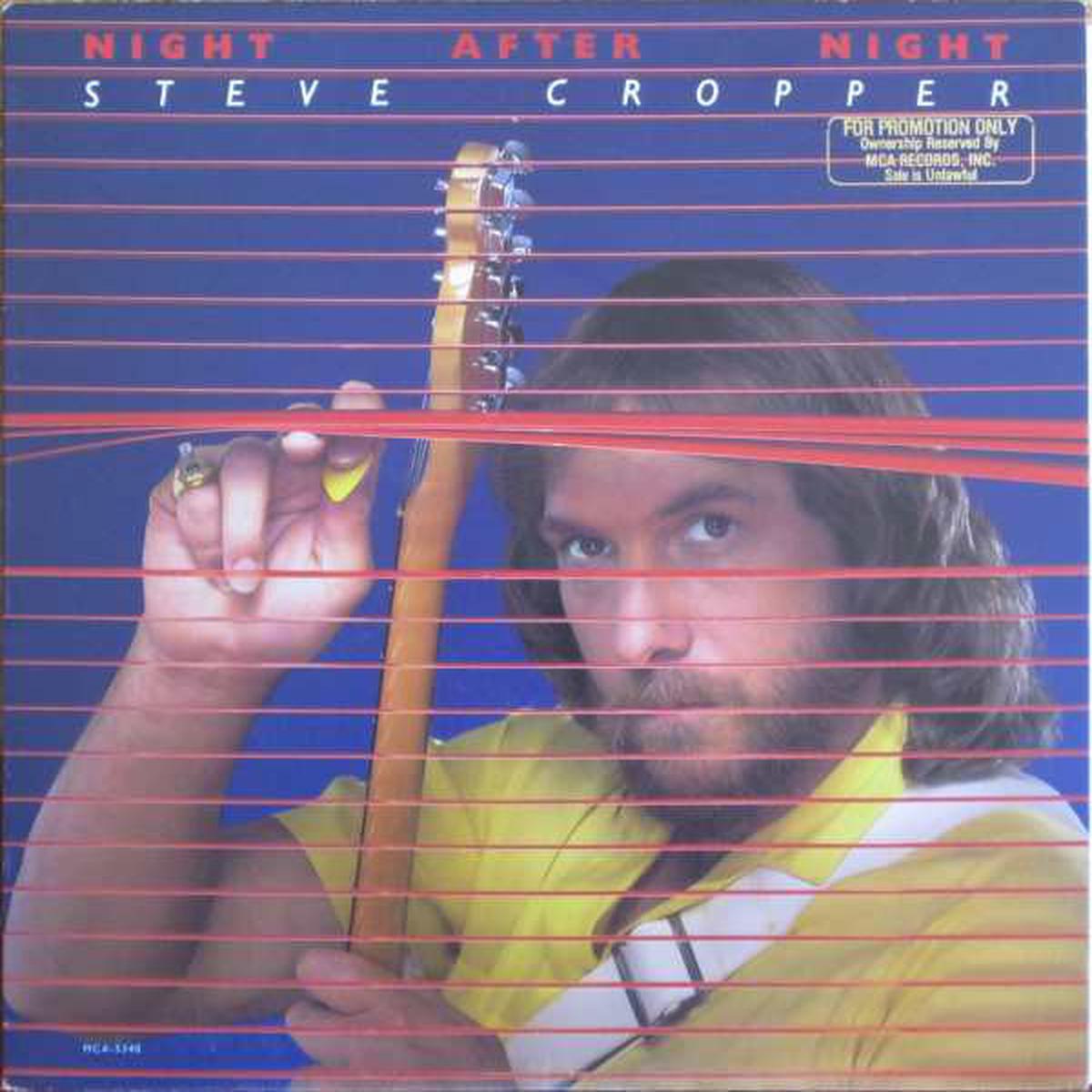 Steve Cropper  Night After Night- 1982- Funk / Soul (vinyl)