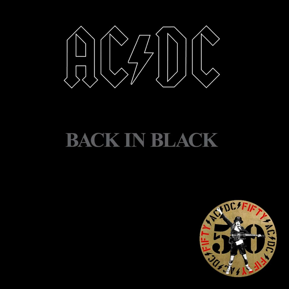AC/DC - Back In Black (50th Anniversary Edition) (Gold) (Arrives in 21 days)