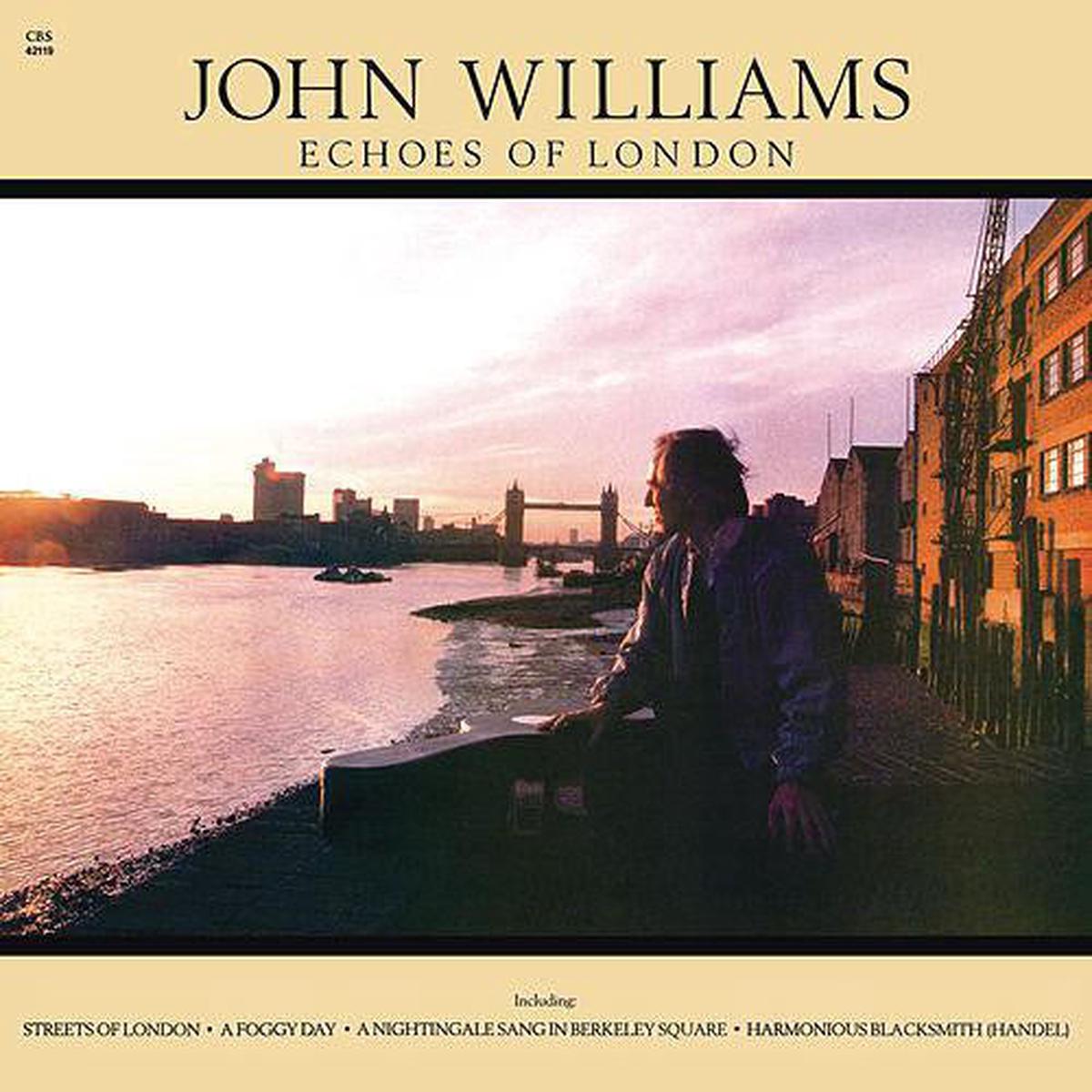John Williams Echoes Of London - 1986 - Renaissance, Baroque, Classical, (vinyl)
