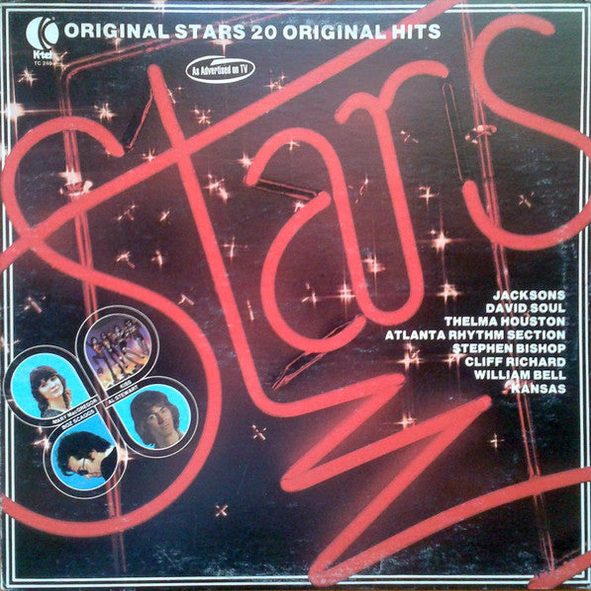 Stars - compilation - 1977 Rock, Pop (Vinyl) Kiss , Kansas , Chilliwack, Atlanta Rhythm Section + (Vinyl)