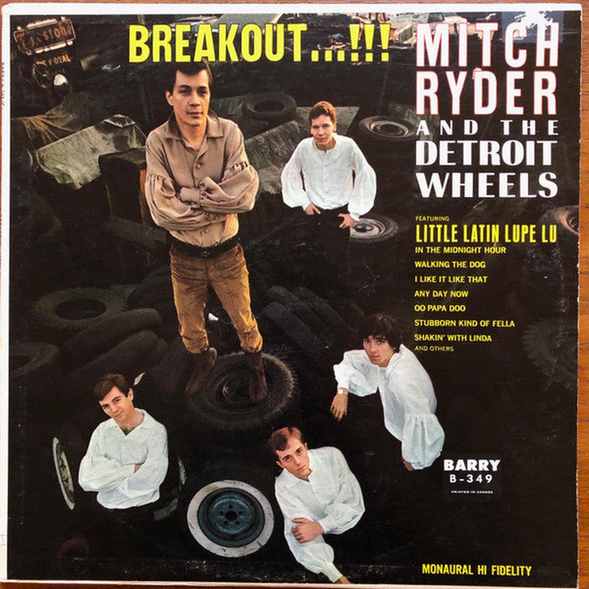 Mitch Ryder And The Detroit Wheels*  Breakout!!! 1968- Rock, Funk / Soul ,Rhythm & Blues, Soul, Garage Rock ( Rare Vinyl )