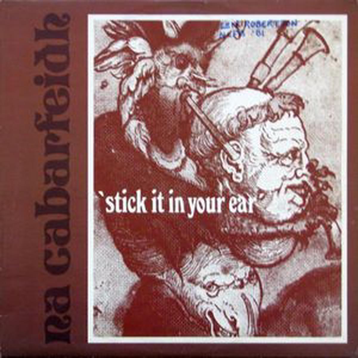 Na Cabarfeidh  Stick It In Your Ear 1981 Celtic Folk (vinyl)