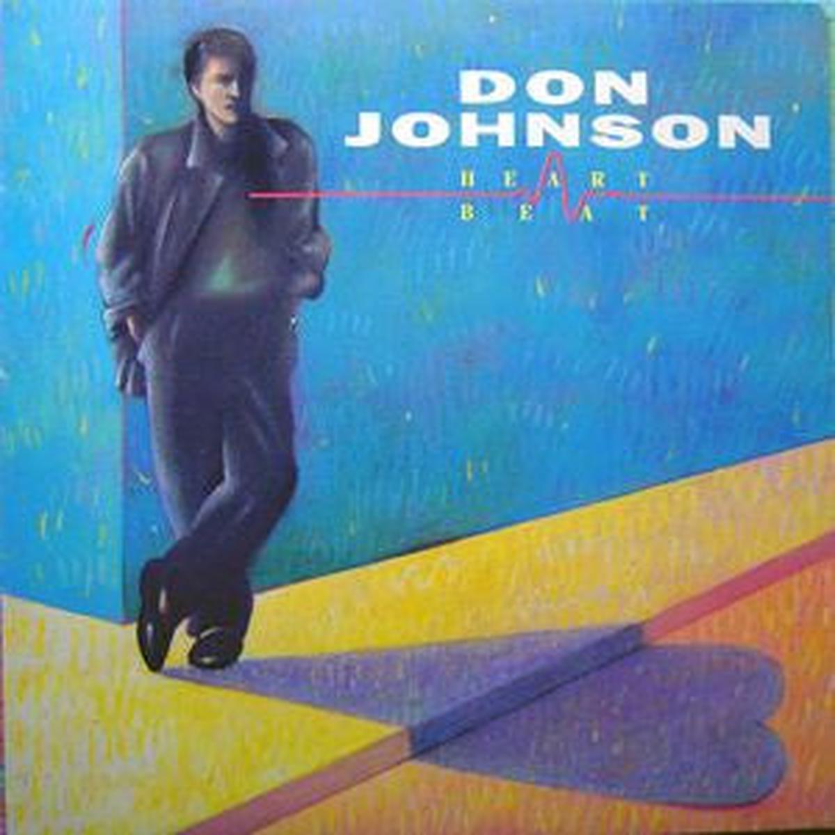 Don Johnson  Heartbeat 1986 Gatefold