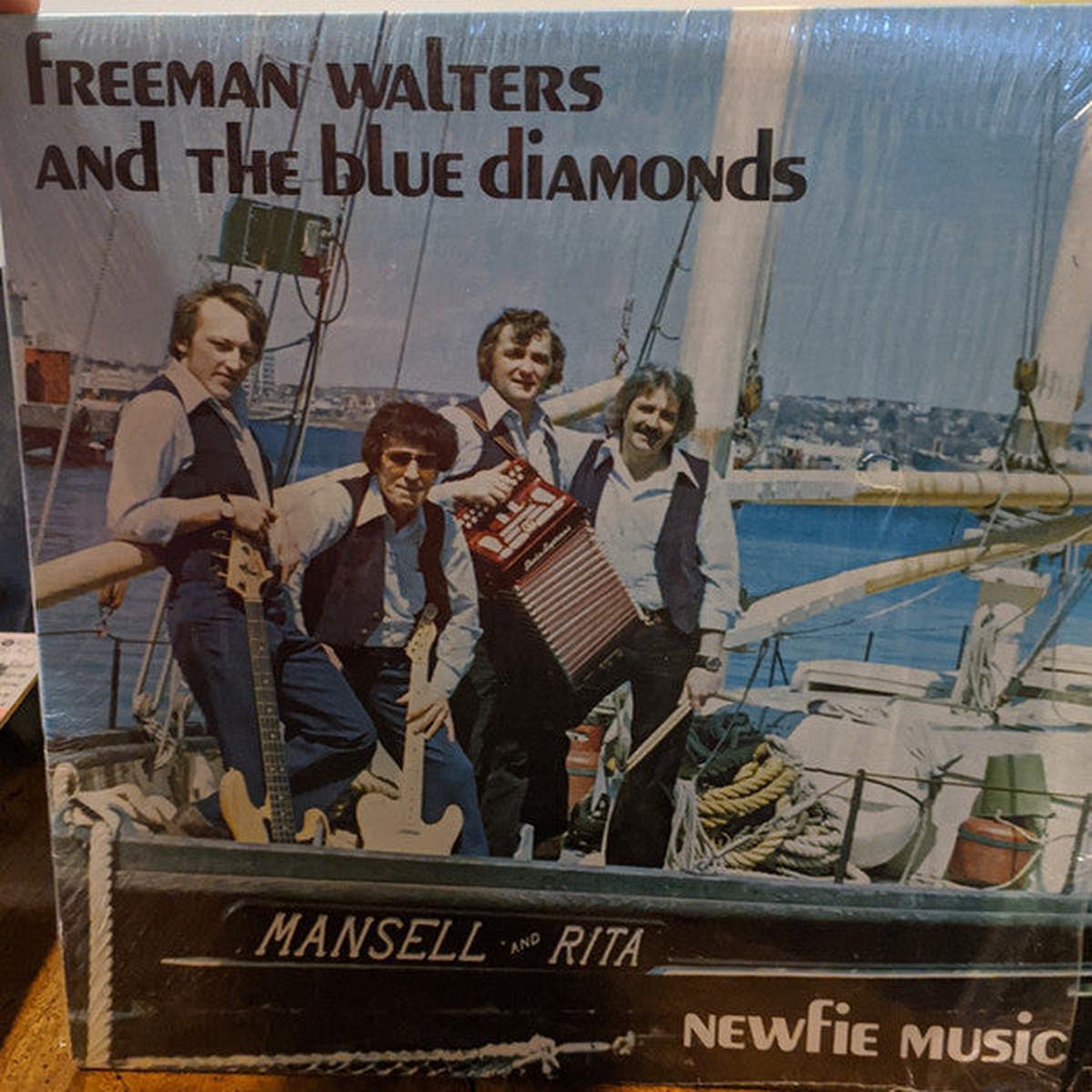 Freeman Walters & The Blue Diamonds Newfie Music -1973- Newfoundland, Maritime,Folk, World, & Country (vinyl)