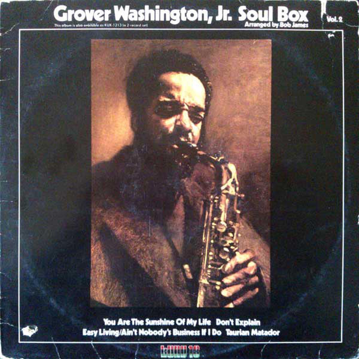 Grover Washington, Jr. Soul Box -1973- 2 lps - Jazz, Funk / Soul Style: Fusion, Funk (vinyl) box is sprung