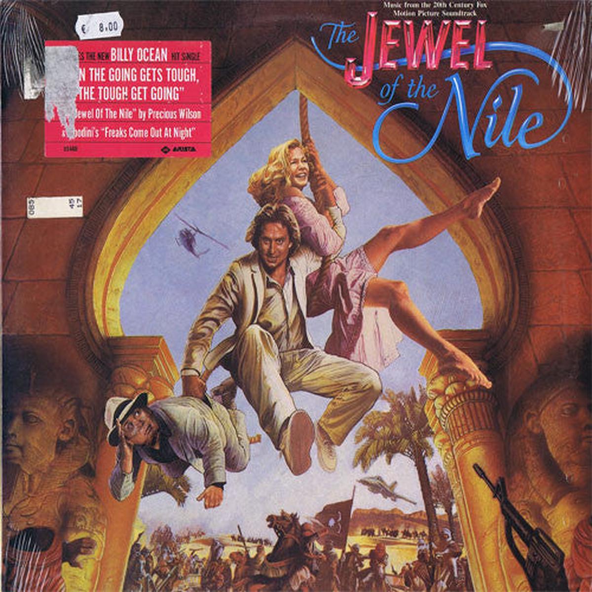 Jewel Of The Nile: Music From The Motion Picture Soundtrack - 1986 80's artists (vinyl) mint!