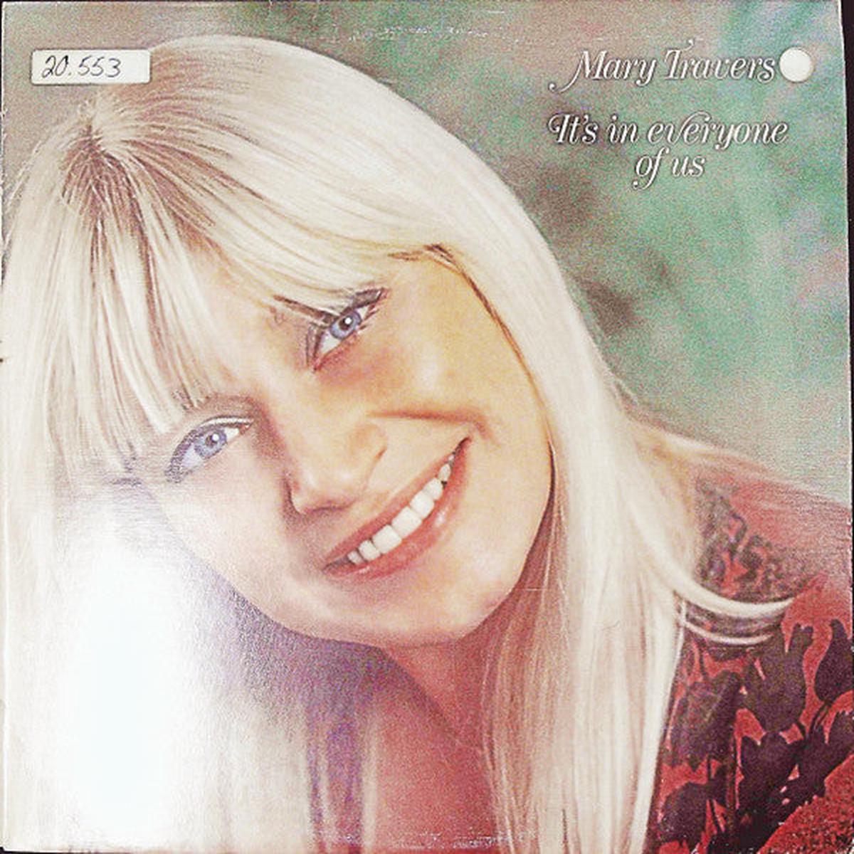 Mary Travers Its In Everyone of Us (Folk / Soft Rock / SingerSongwriter, Vinyl LP) Cargills Your Mary