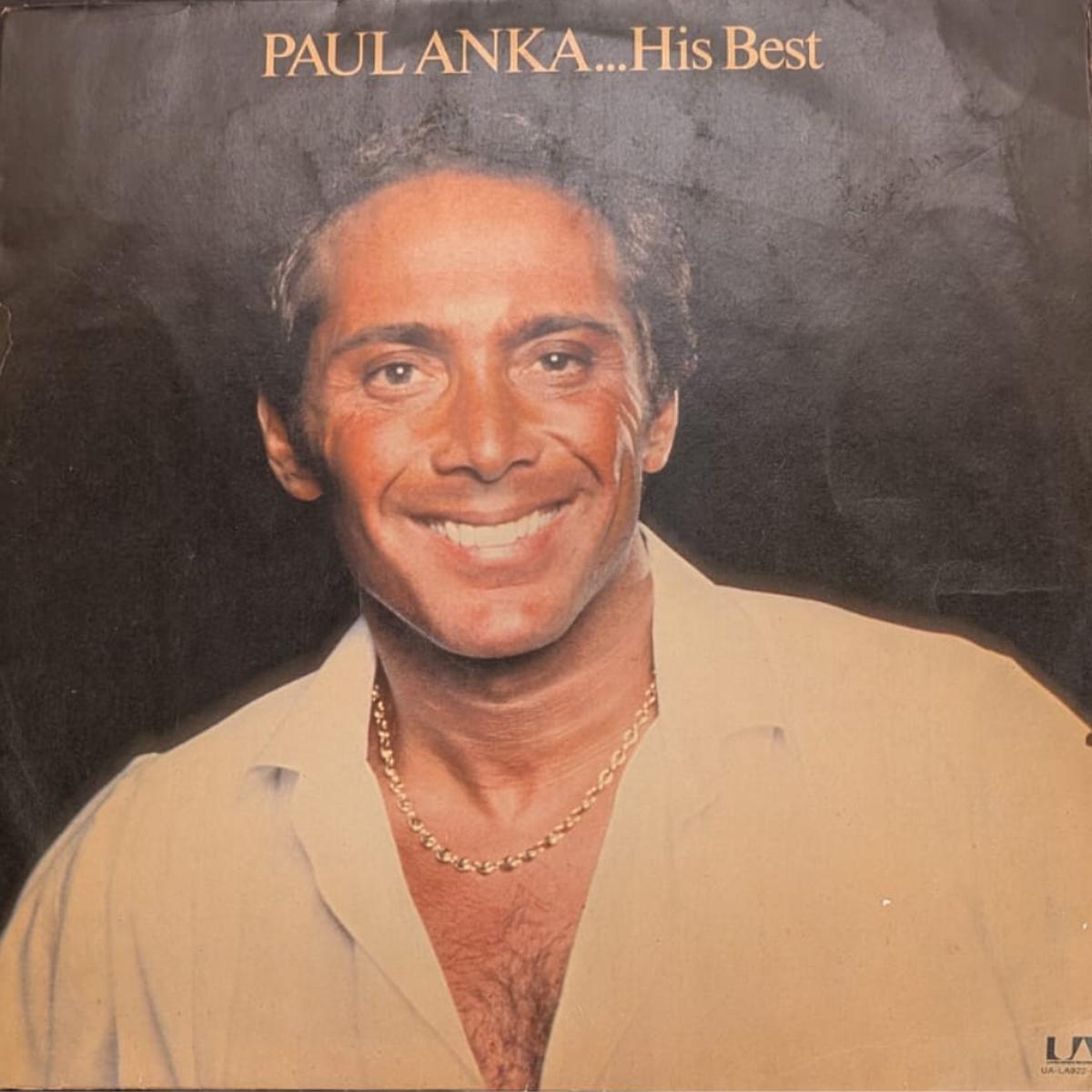 Paul Anka - Paul Anka ... His Best (Indian Pressing) ( (Used Vinyl - VG+) NJ Marketplace