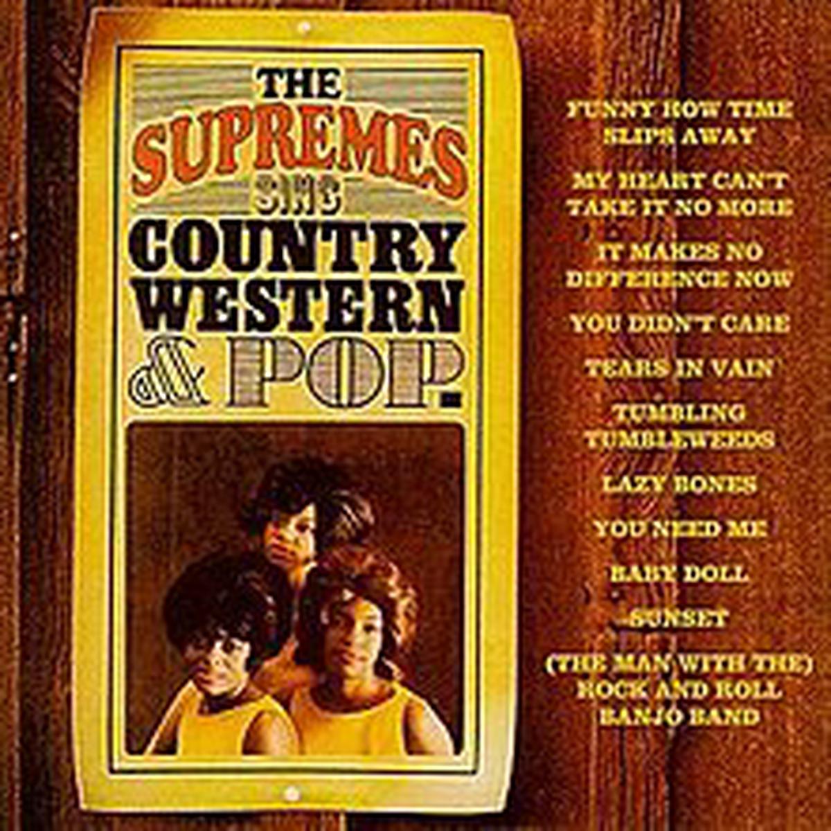 Supremes Sing Country Western & Pop -1965- Funk / Soul, Pop, Folk, World, & Country (Rare Vinyl)