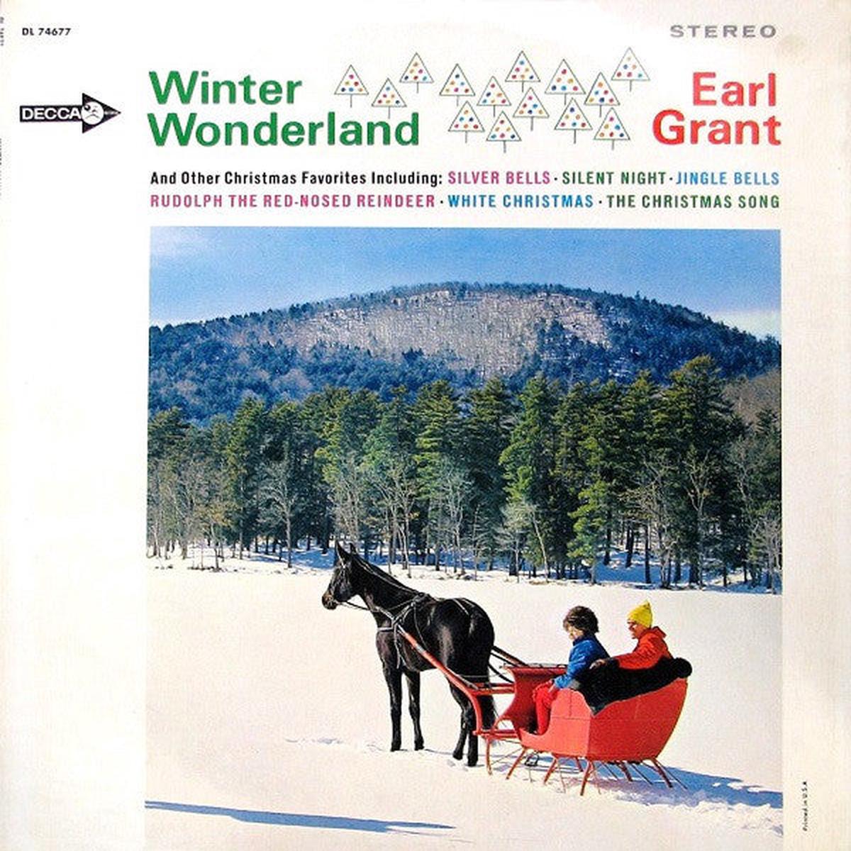Earl Grant Winter Wonderland - 1965-Jazz Style:Easy Listening (vinyl)
