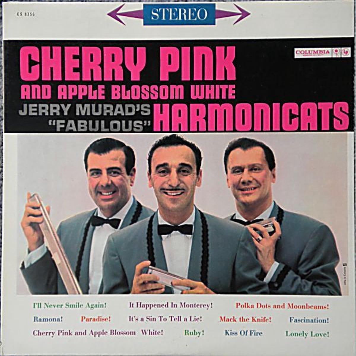 Jerry Murad's Fabulous Harmonicats Cherry Pink And Apple Blossom White - 1960- (Rare Vinyl)