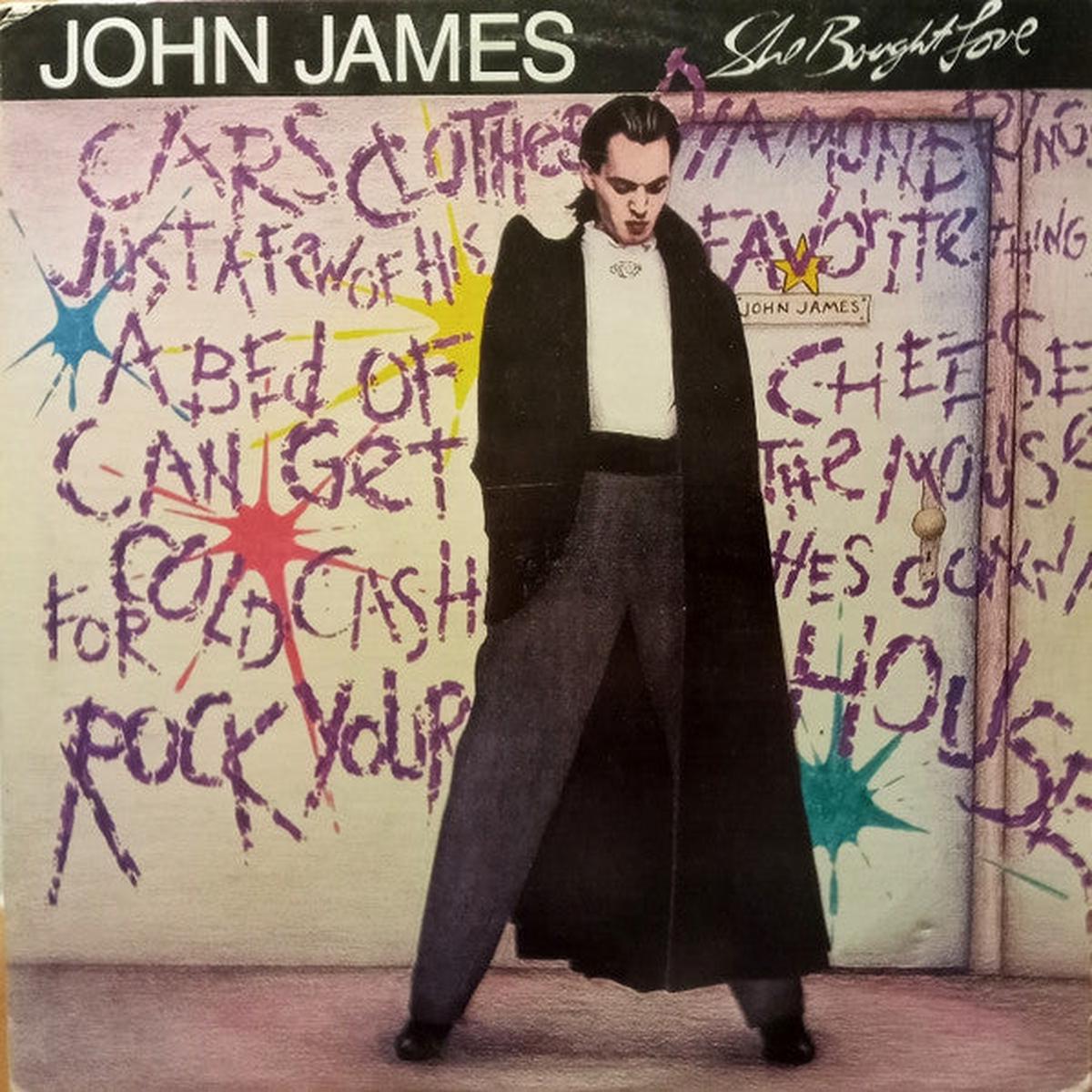 John James  She Bought Love - 1988-House, Synth-pop (Vinyl)