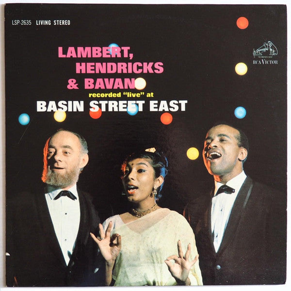 Lambert, Hendricks & Bavan  Recorded Live At Basin Street East - 1963-Jazz (Vinyl)