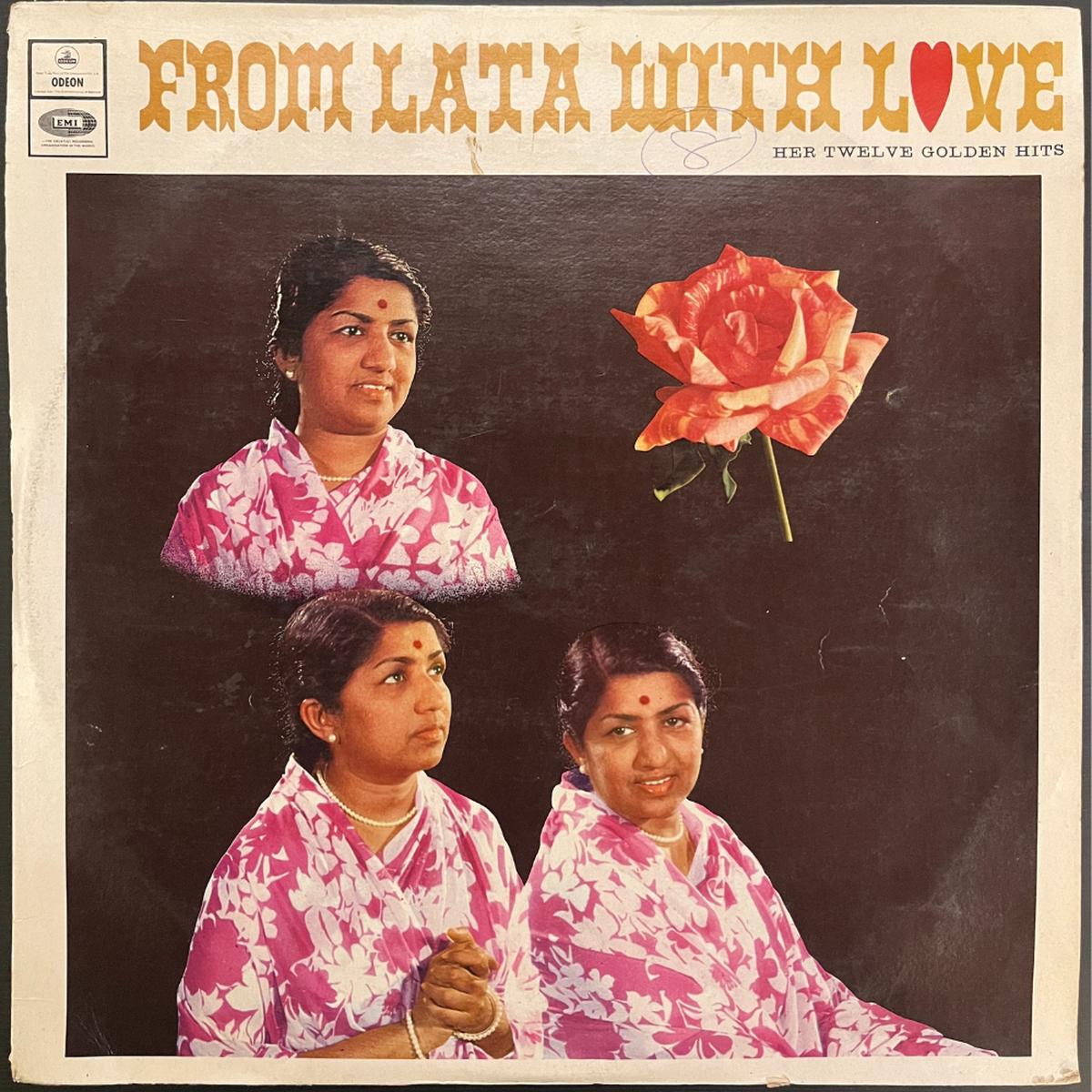 Lata Mangeshkar  From Lata With Love - Her Twelve Golden Hits (Used Vinyl - VG+) JB Marketplace