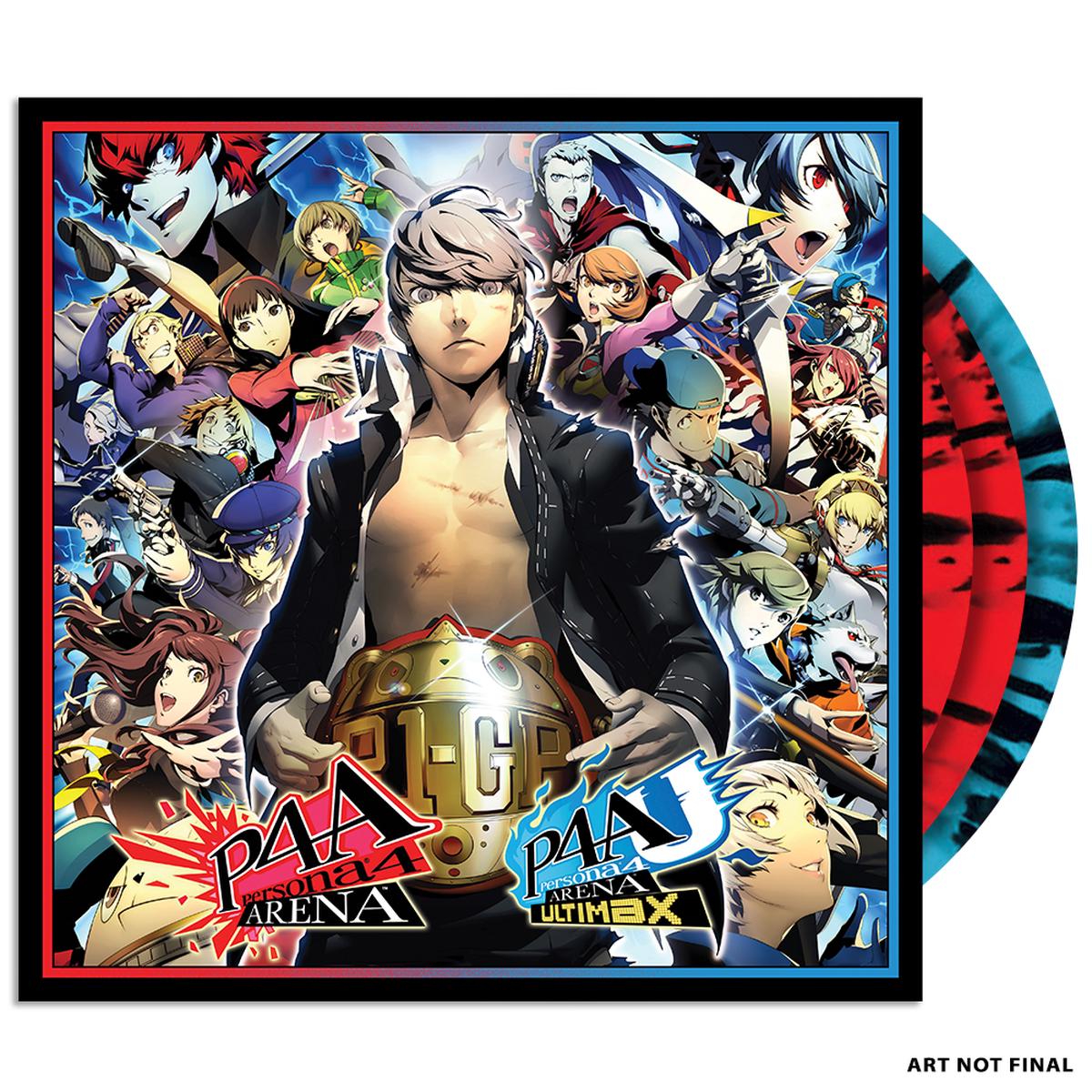 Persona 4 Arena and  Persona 4 Arena Ultimax 3xLP - VINYL IAM8BIT (FREE SHIPPING)