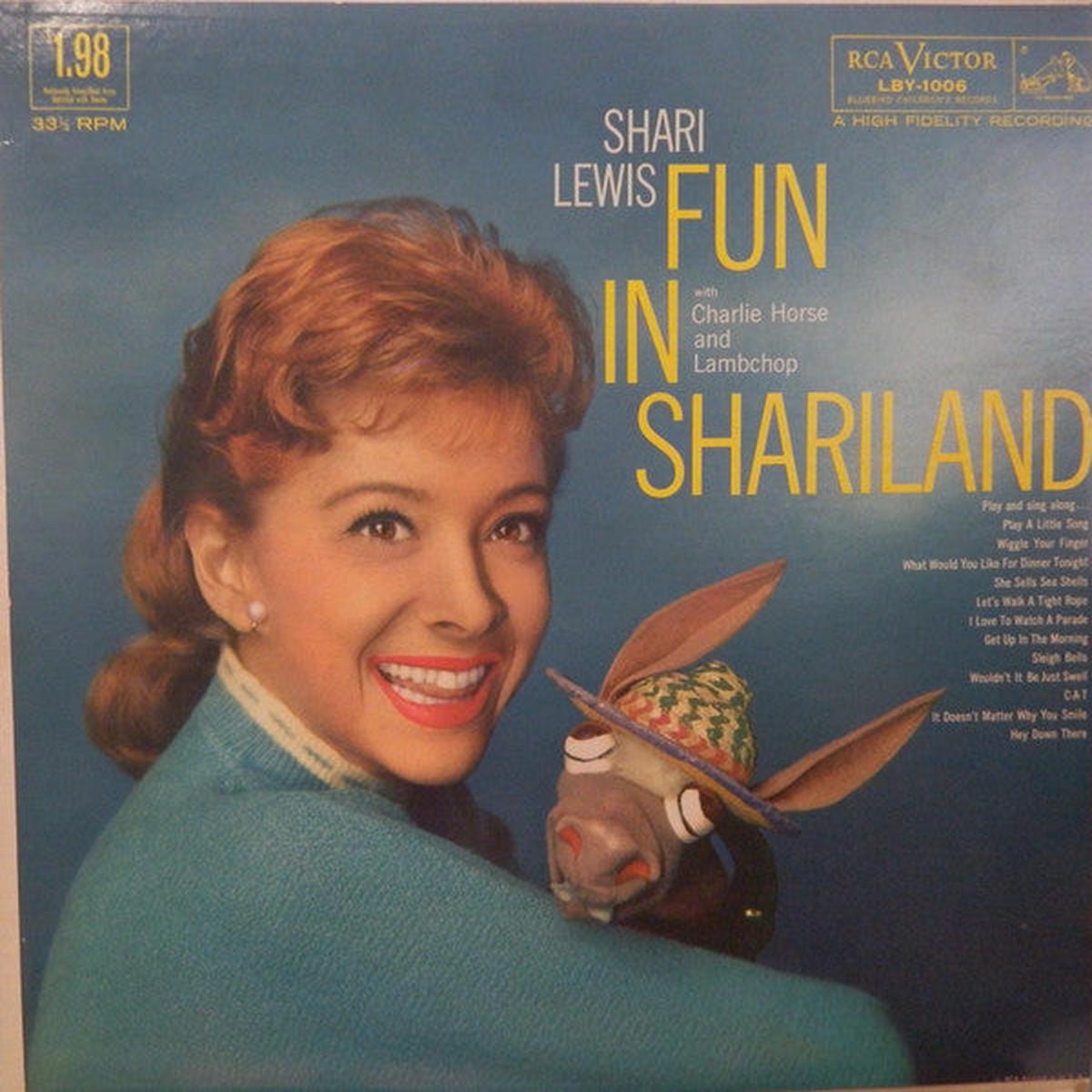 Shari Lewis Fun In Shariland 1958-Pop, Children's Style: Educational (Clearance Vinyl ) few light marks