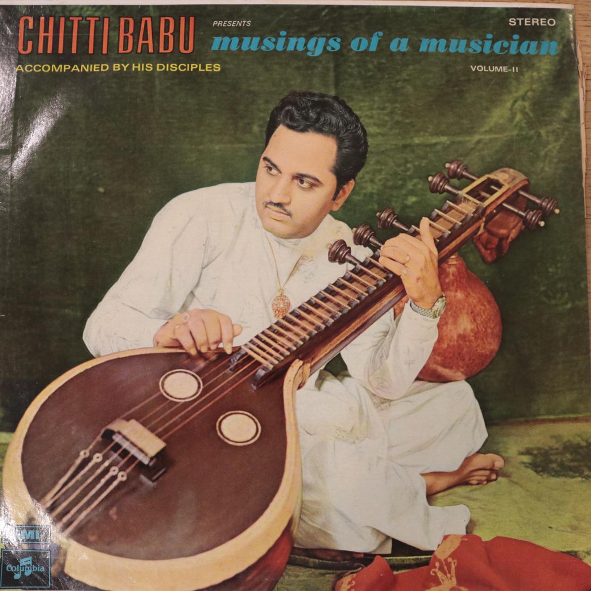 Chitti Babu - Musings Of A Musician (Volume II) (Indian Pressing) ( (Used Vinyl - VG) BF Marketplace