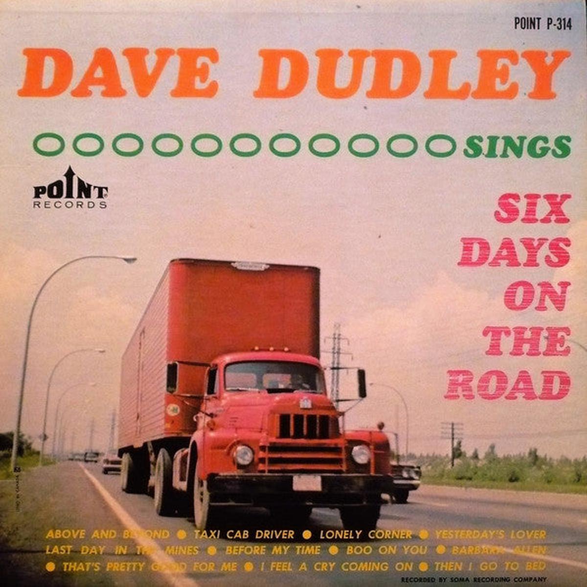 Dave Dudley Dave Dudley Sings Six Days On The Road- 1963 Country (rare vinyl)
