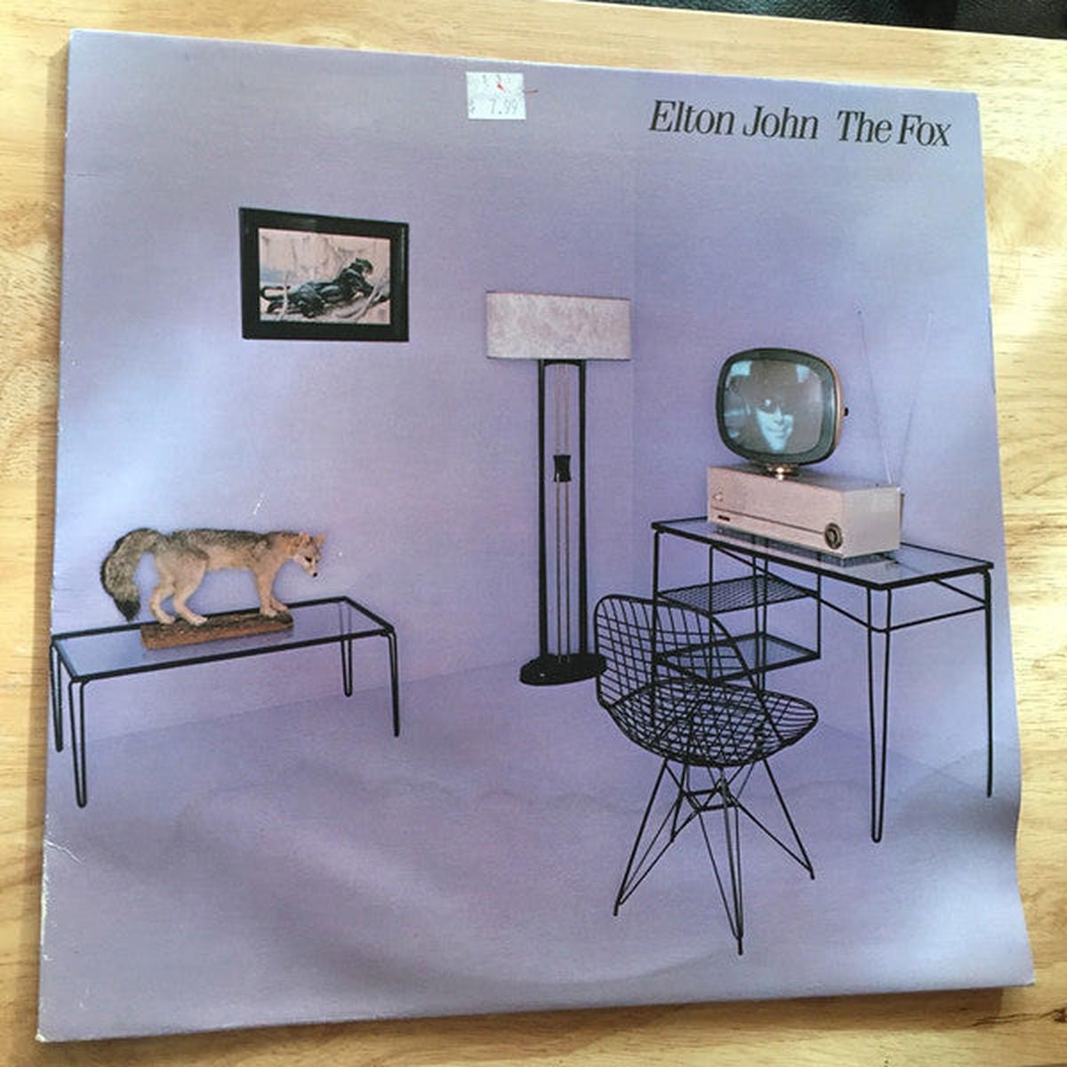 Elton John  The Fox  1981  Pop Rock / Art Pop (vinyl)