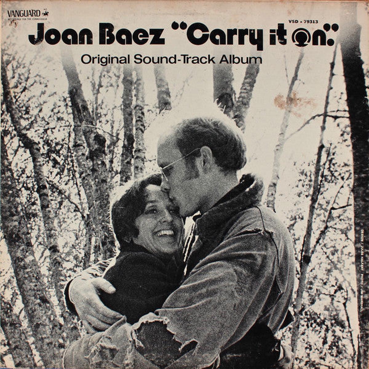 Joan Baez  Carry It On - Original Sound Track Album -1971 - Folk, Soundtrack ( vinyl )