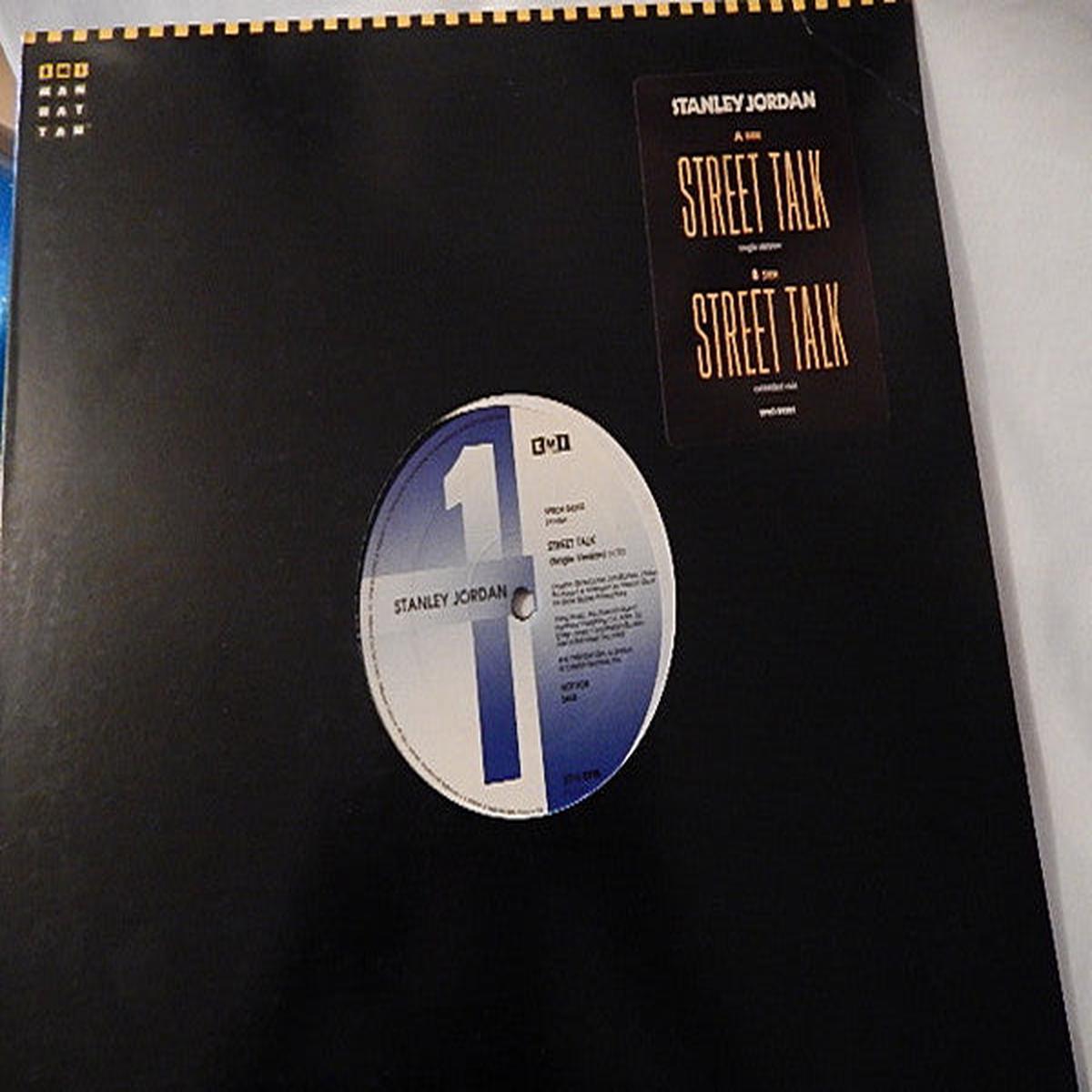 Stanley Jordan Street Talk - Smooth Jazz -1988 - Vinyl, 12", 33 RPM, Promo