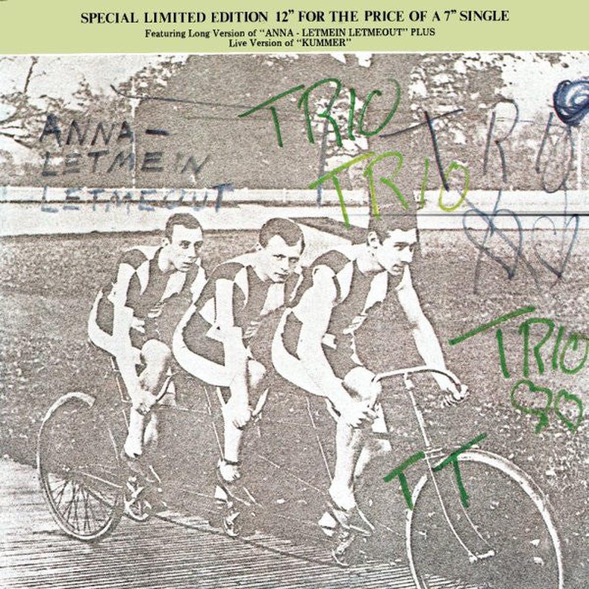 Trio  Anna - Letmein Letmeout - 1982- Vinyl, 12", 45 RPM, Limited Edition  - Alternative Rock, Synth-pop