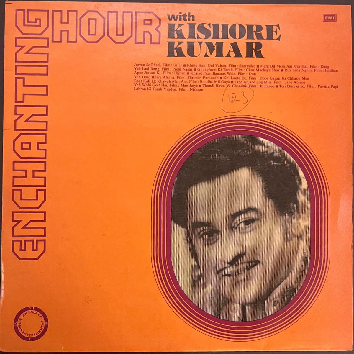 Kishore Kumar Enchanting Hour With Kishore Kumar (Used Vinyl - VG+) JB Marketplace