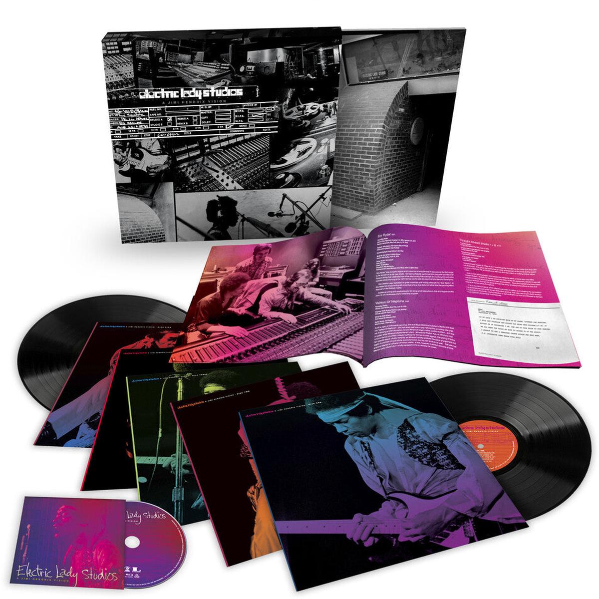 The Jimi Hendrix Experience Electric Lady Studios: A Jimi Hendrix Vision (5-LP Vinyl + Blu-ray)