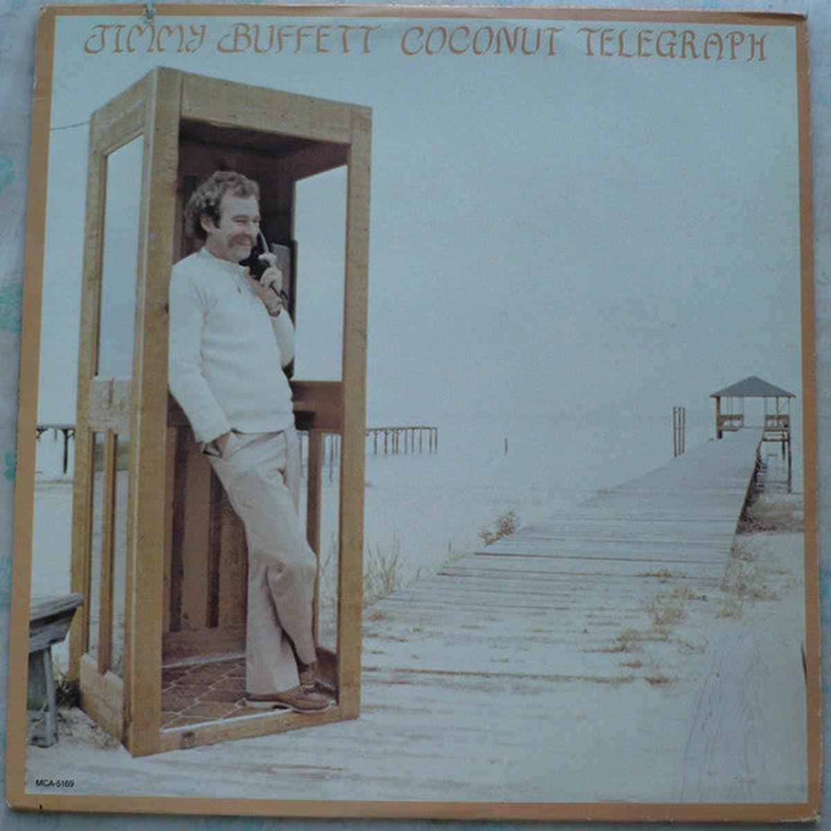 Jimmy Buffett Coconut Telegraph - 1980-Country Rock, Classic Rock, Folk Rock, (vinyl)