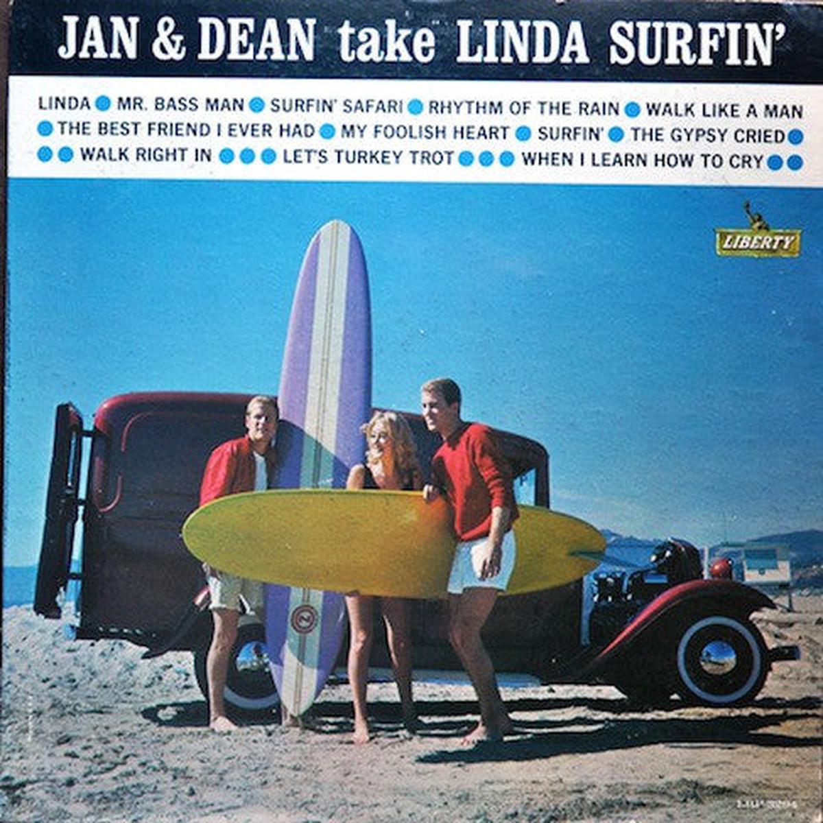 Jan & Dean Jan & Dean Take Linda Surfin' - 1963- Surf, Pop Rock (vinyl)
