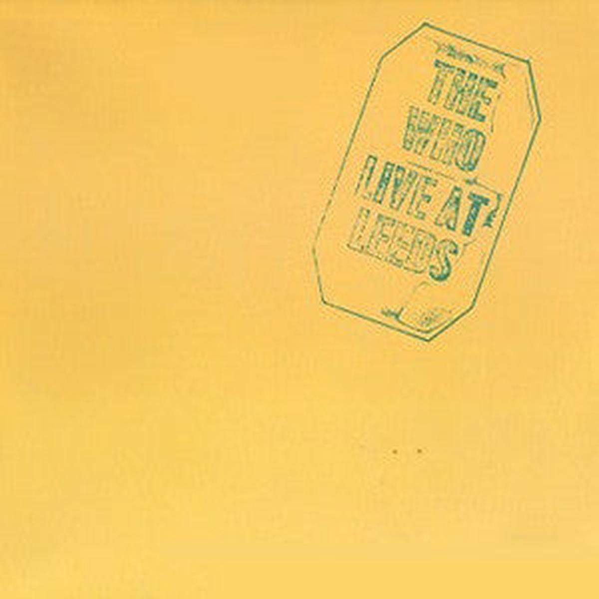 Who, The -  LIVE at LEEDS - Decca DL 79175 - 9 of 12 inserts - FIRST US PRESSING (VERY RARE!)
