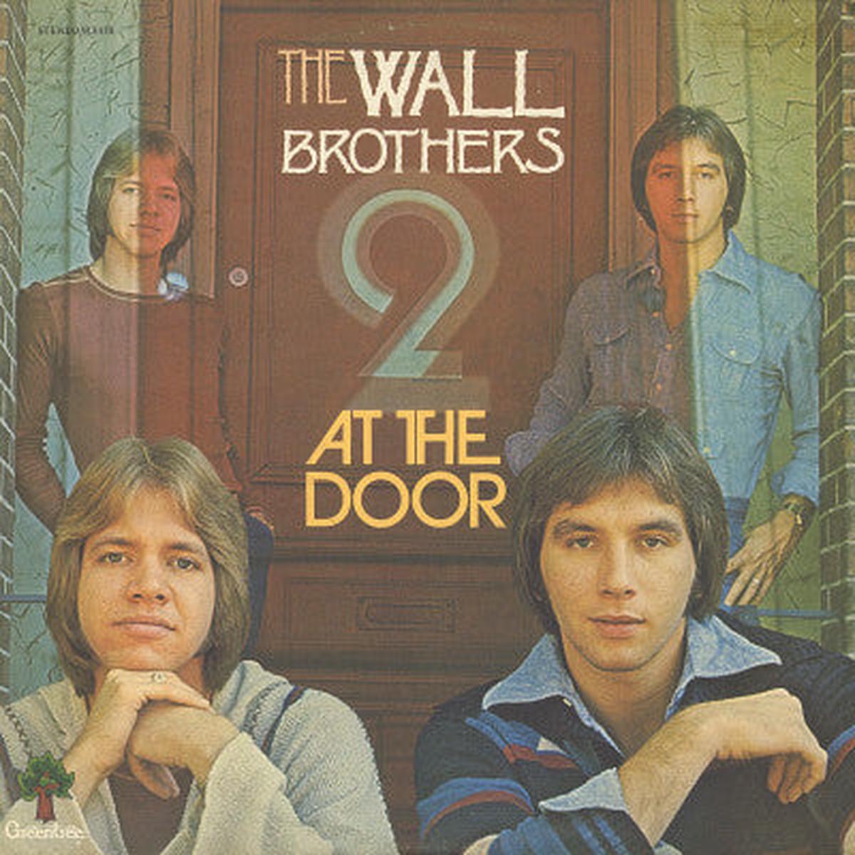 Wall Brothers At The Door -1977- Soft Rock, Religious, Gospel (vinyl)