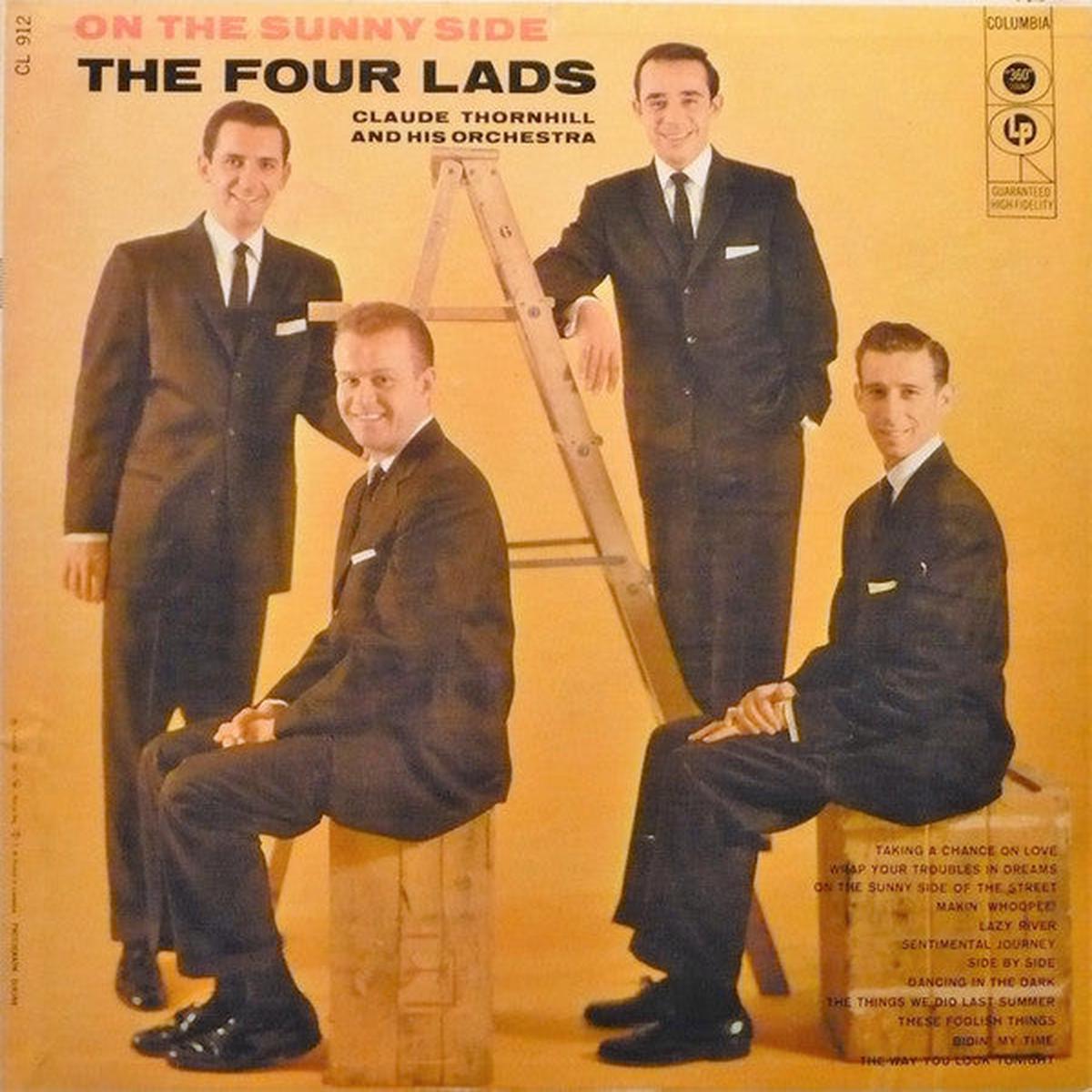 Four Lads,The With Claude Thornhill And His Orchestra  On The Sunny Side -1956 Jazz/ Big Band (vinyl)