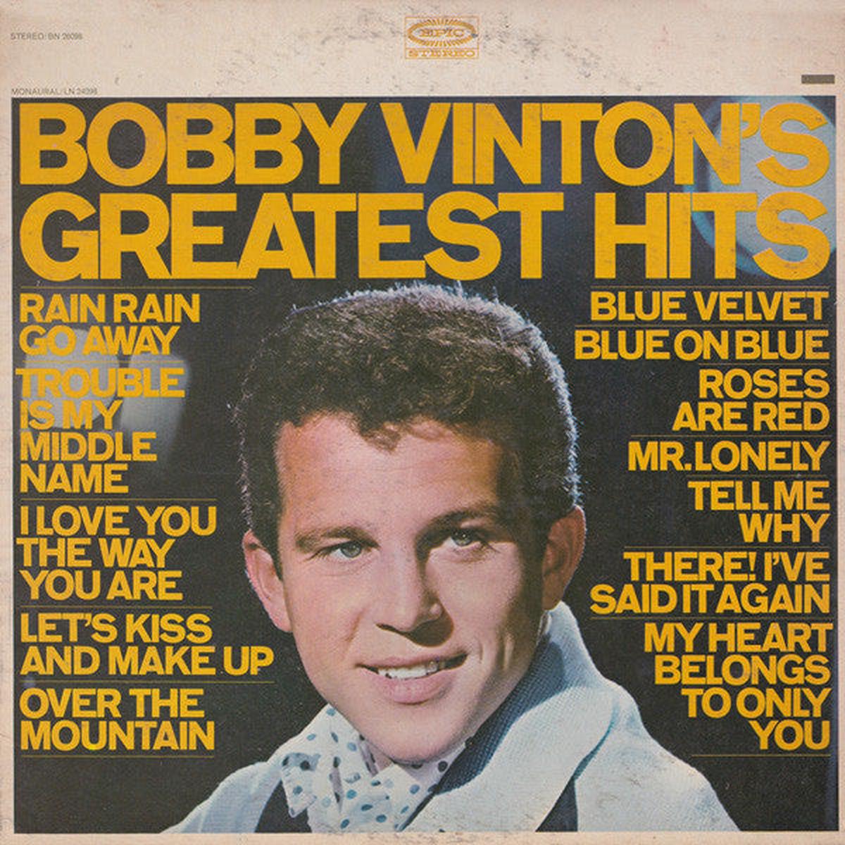 Bobby Vinton Bobby Vinton's Greatest Hits - Pop , Ballad (vinyl)