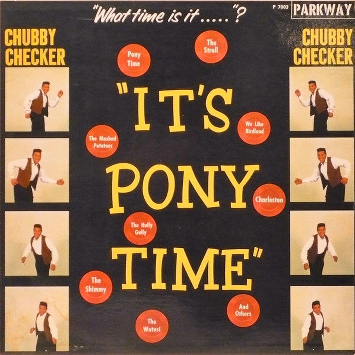 Chubby Checker  It's Pony Time - 1961-Rock, Pop (Vinyl)