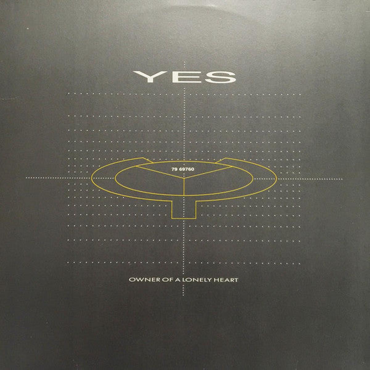 Yes  Owner Of A Lonely Heart - 1983-Electronic, Rock Style: Electro, Pop Rock (vinyl)