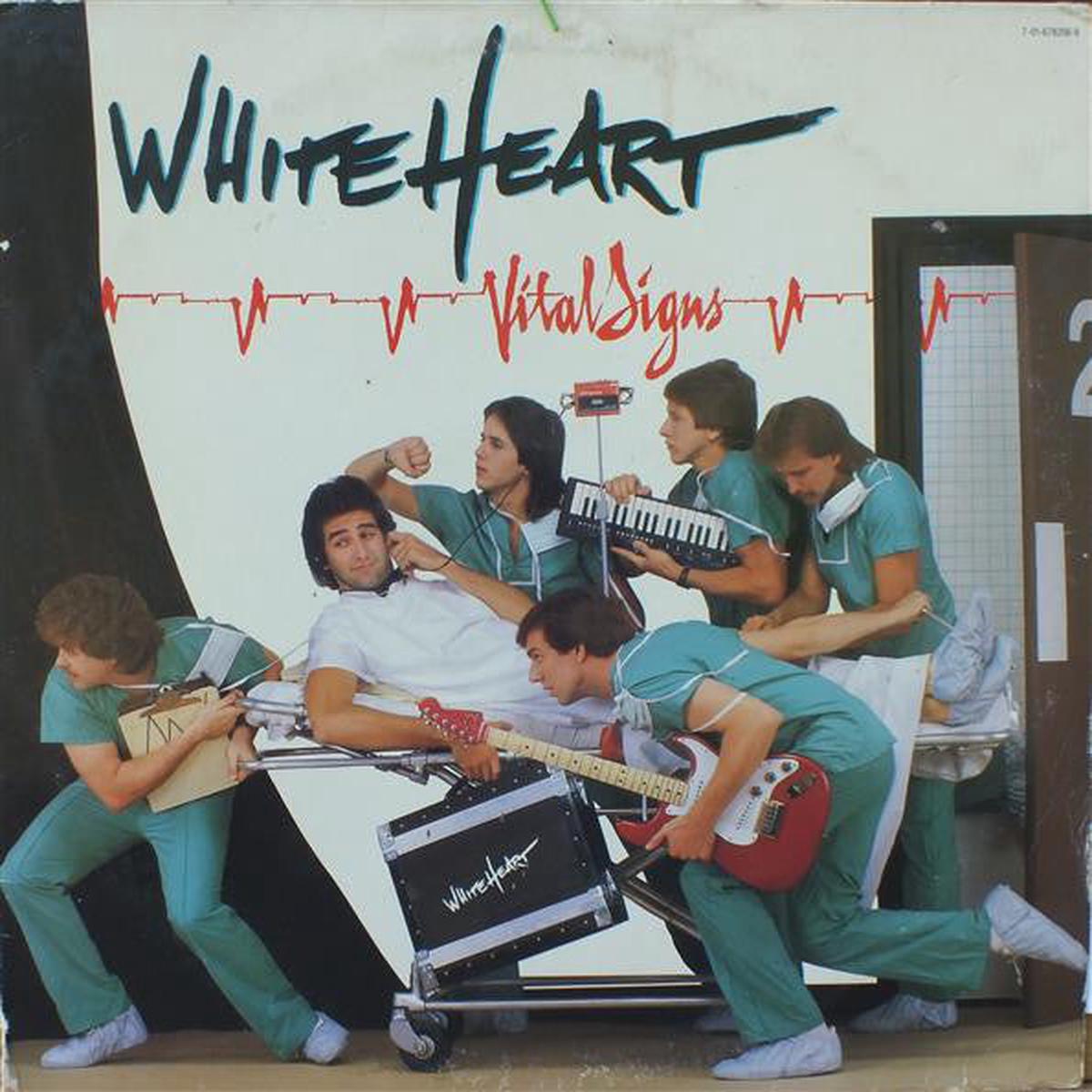 White Heart  Vital Signs -1984-Religious, Pop Rock (vinyl)