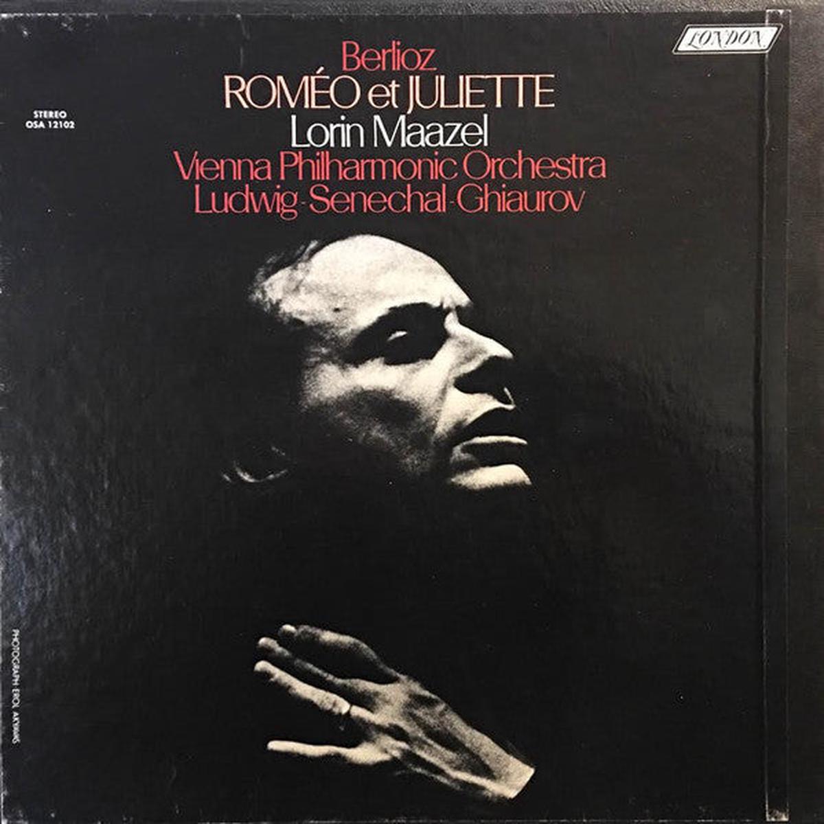 Wiener Philharmoniker, Christa Ludwig, Michel Snchal, Nicolai Ghiaurov, Lorin Maazel, Les Soloistes Des Choeurs de L'ORTF*, Wiener Staatsopernchor Berlioz, Romeo et Juliette -1973- 2lps - Cl