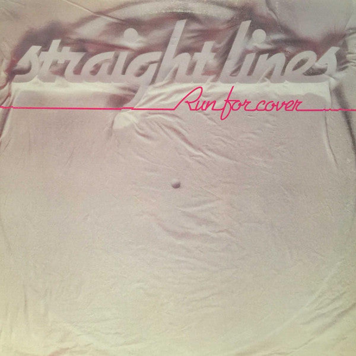 Straight Lines Run For Cover - 1981-Pop Rock (Vinyl)