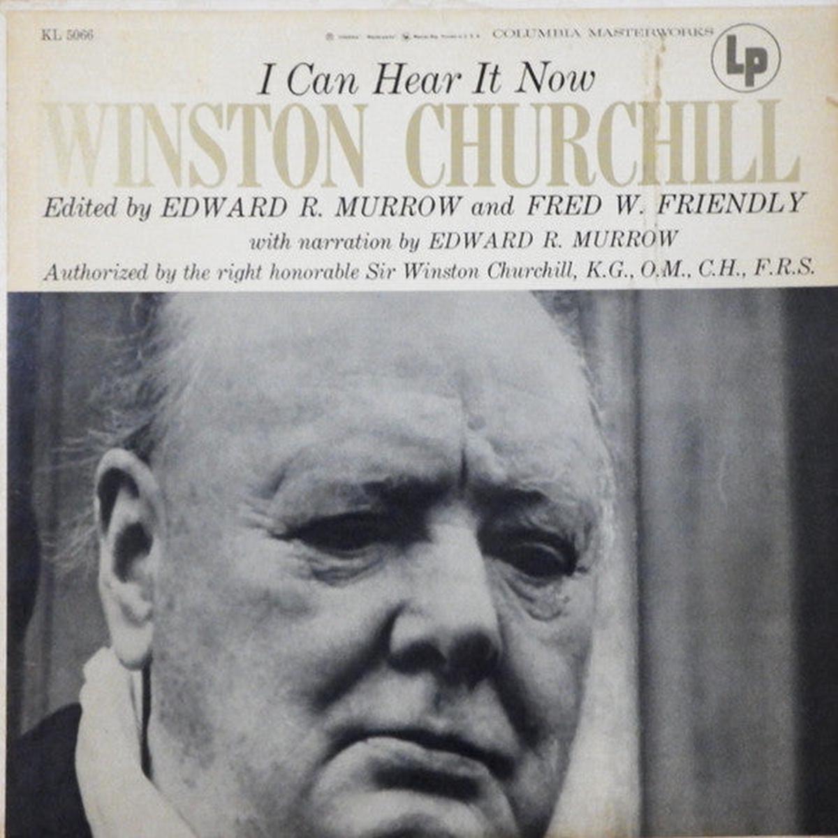 Winston Churchill I Can Hear It Now -1955-Non-Music Style: Speech, Political (Rare Vinyl)