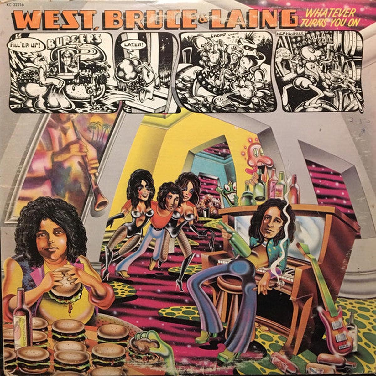 West, Bruce & Laing  Whatever Turns You On 1973Rock Style: Classic Rock (Vinyl)