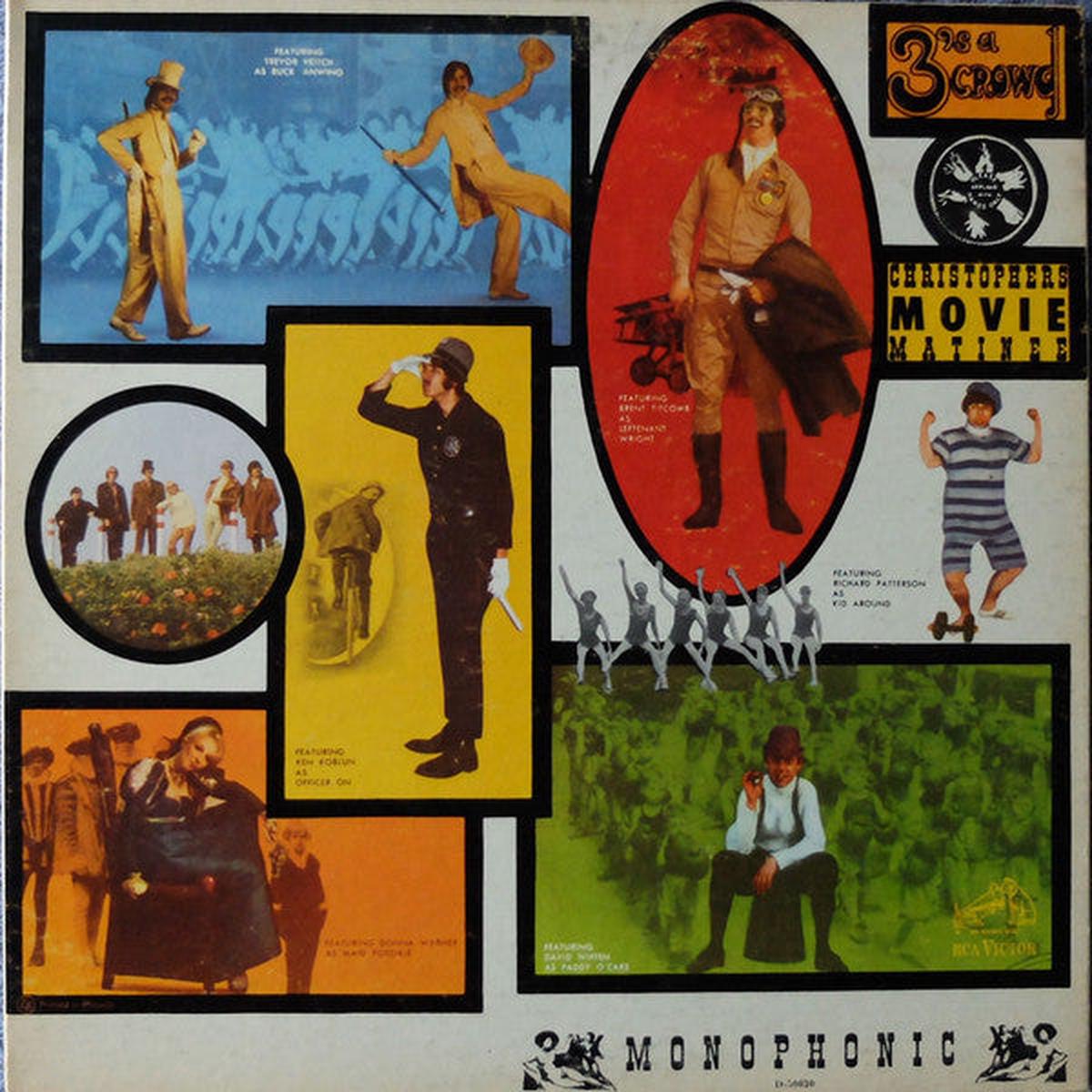 3's A Crowd Christopher's Movie Matinee - 1968-Pop Rock (vinyl)