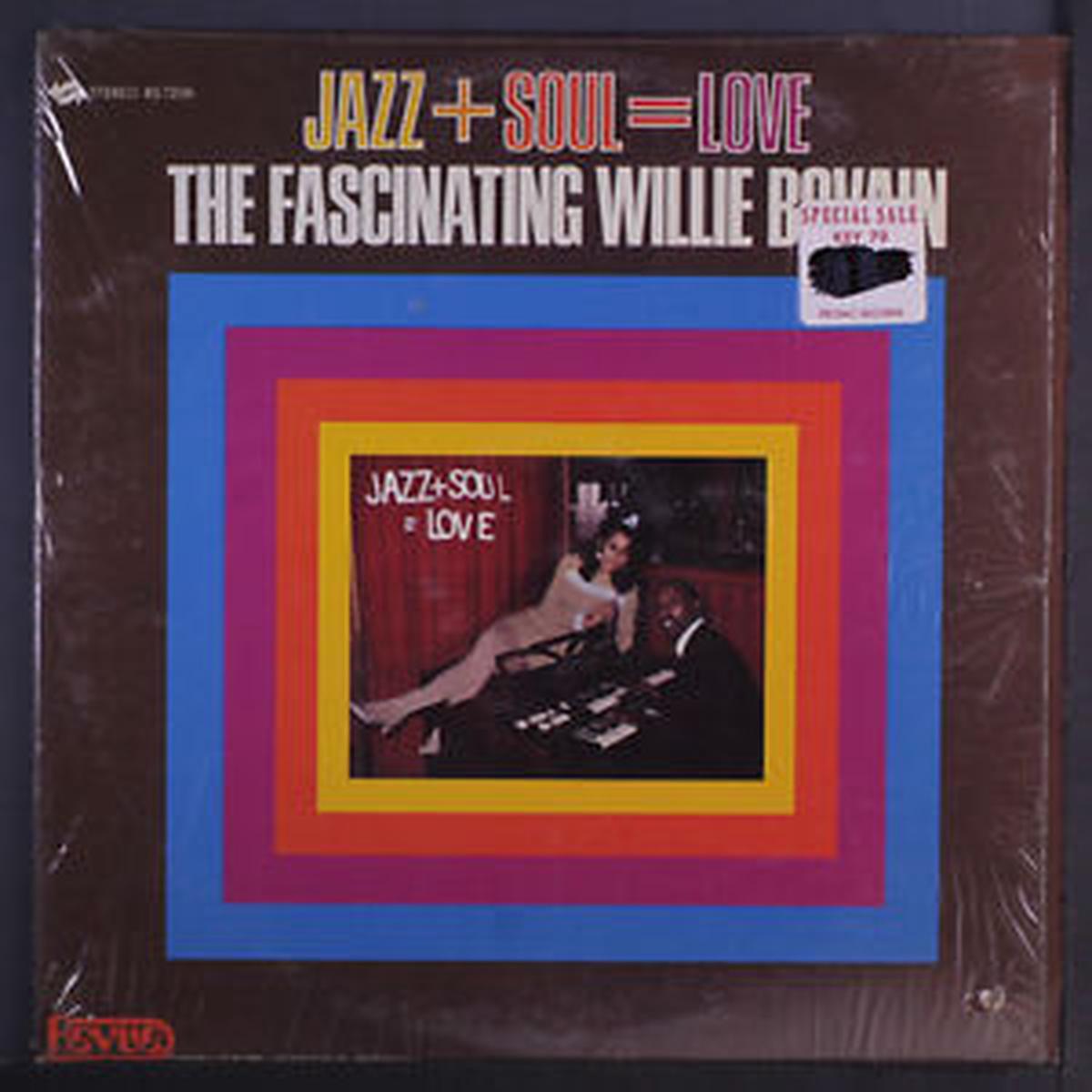 Willie Bovain Jazz + Soul = Love Soul-Jazz, Rhythm & Blues (vinyl)