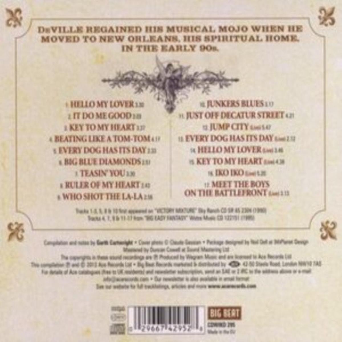 Willy Deville CD - In New Orleans