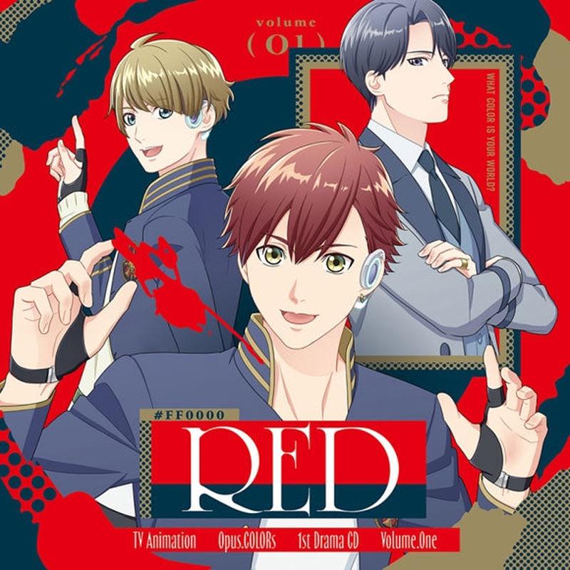 (Drama CD) Opus.COLORs TV Series 1st Drama CD #FF0000 RED